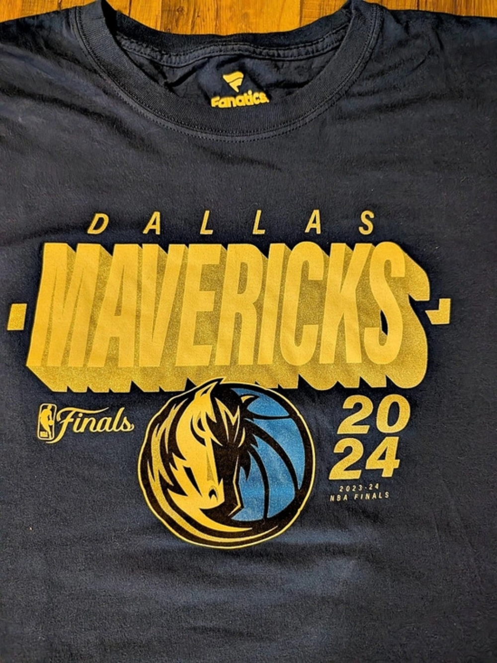 Fanatics Dallas Mavericks Fanatics 2024 NBA Finals Box Out T-Shirt 2024 NBA